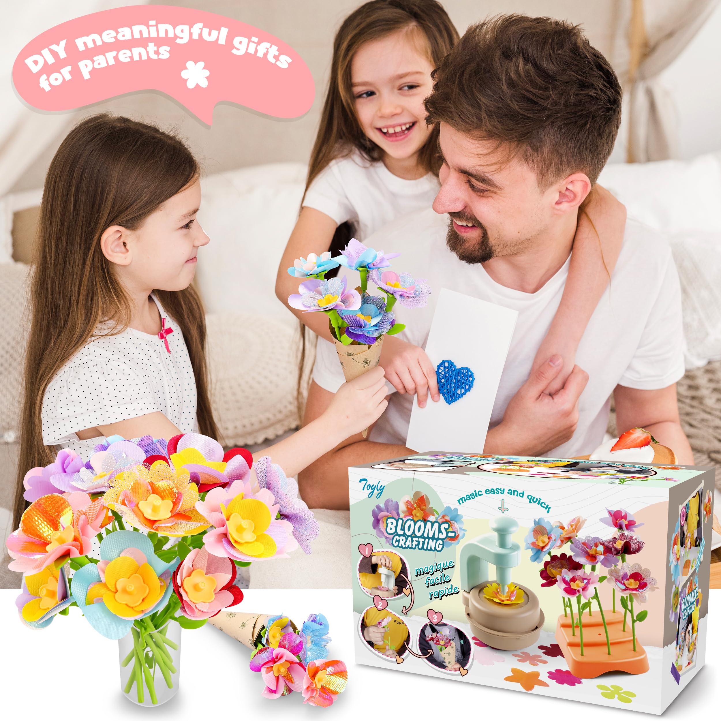 Toyly long and short branches for mix and match creativity