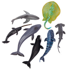 TOYMANY Whale Shark figurine ideal for dioramas and ocean crafts