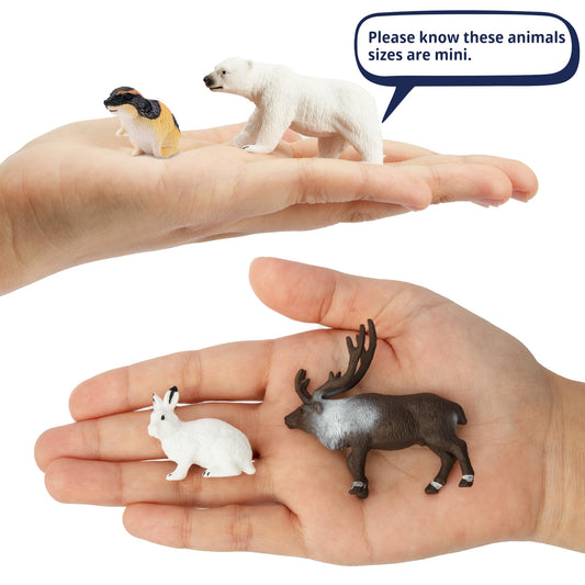 Toymany caribou figurine for classroom dioramas and pretend Arctic adventures
