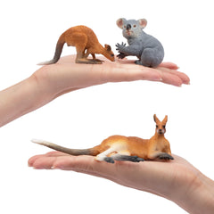 Toymany koala relaxed figurine, soft colors for calm play.