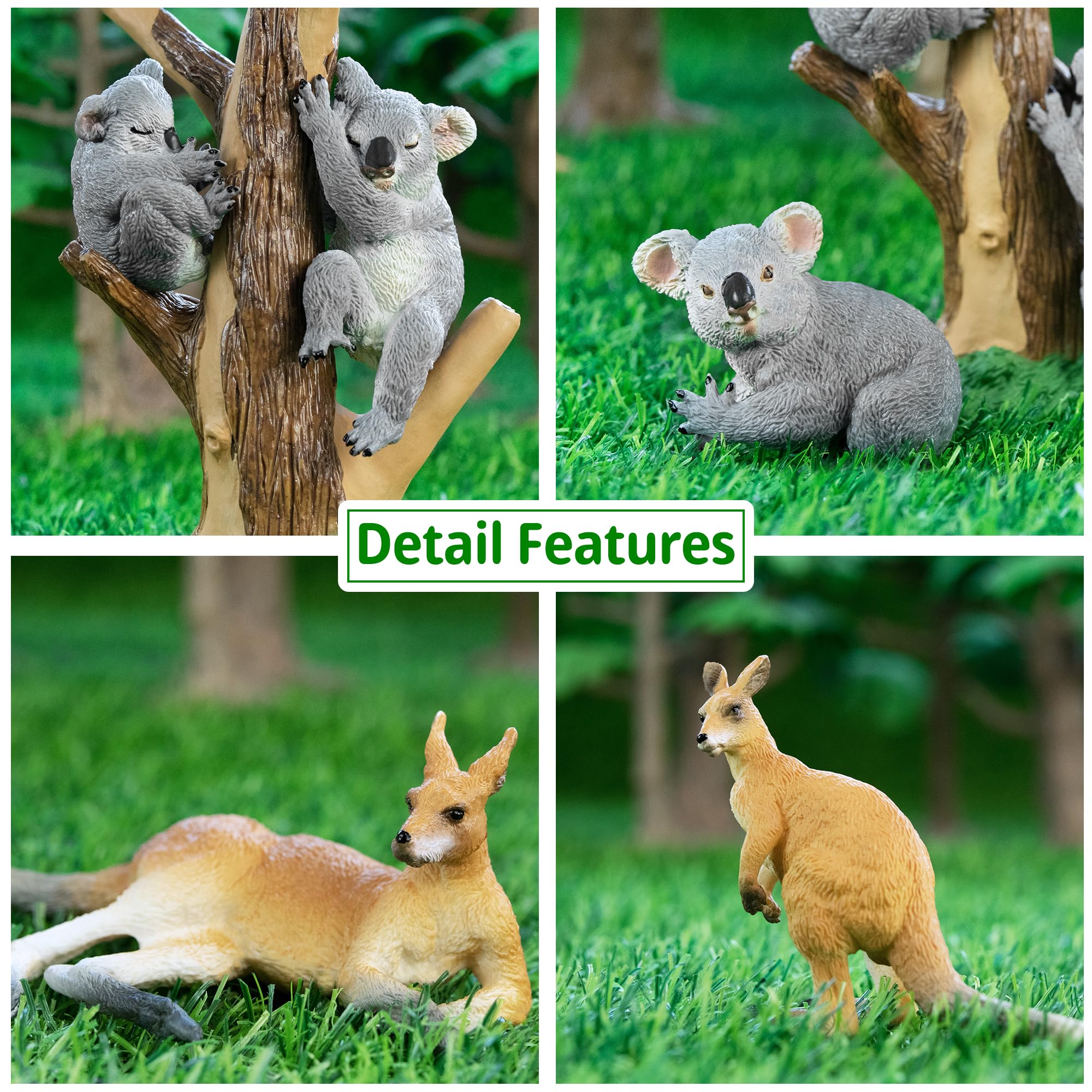 Toymany tree detail figurine adds natural backdrop to scenes.
