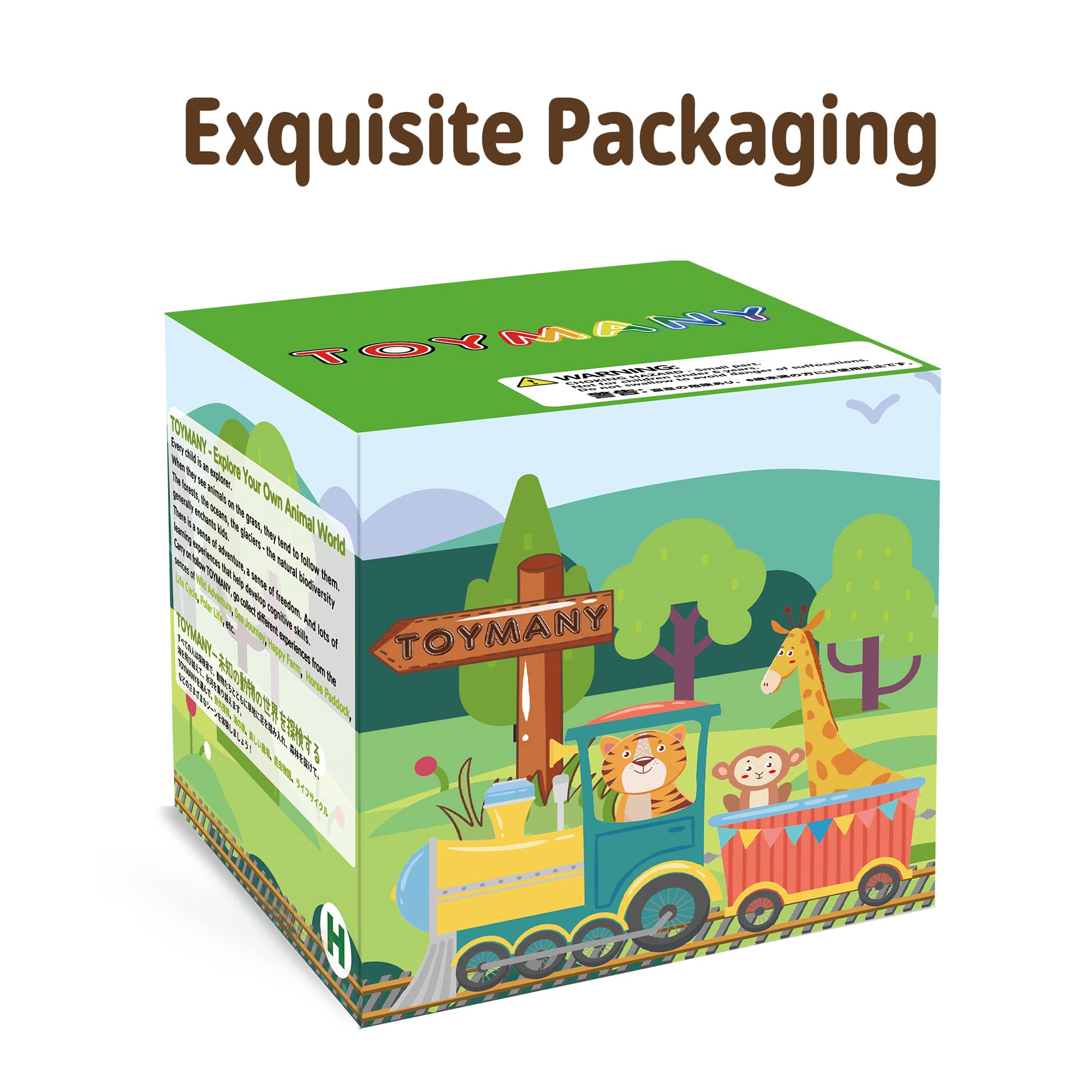Toymany bear figurines: encourages nature-based learning through play.