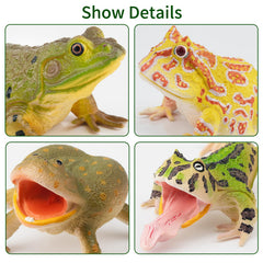 Toymany frog toy figures Wallace's Flying Frog for classroom dioramas