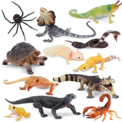 TOYMANY Komodo Dragon figurine for classroom display and imaginative play