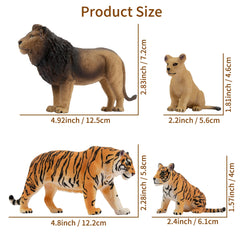 Toymany lion cub figurine for gentle play and care stories