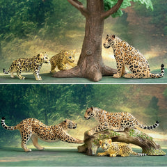 Toymany leopard family set makes a thoughtful birthday or classroom gift.