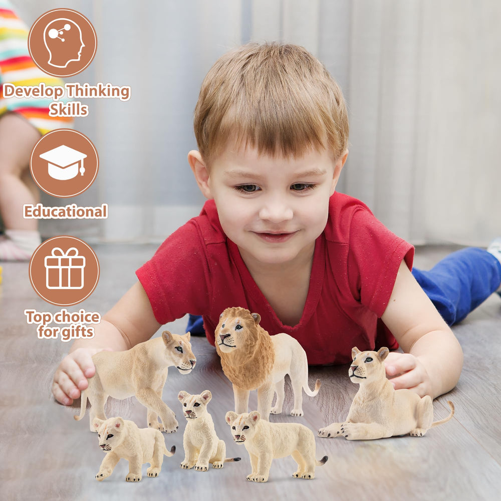 Toymany lion cake toppers add fun to party desserts.