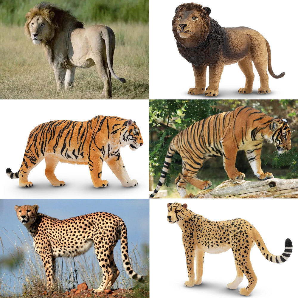 Toymany tiger cub figurine for role-play and imagination