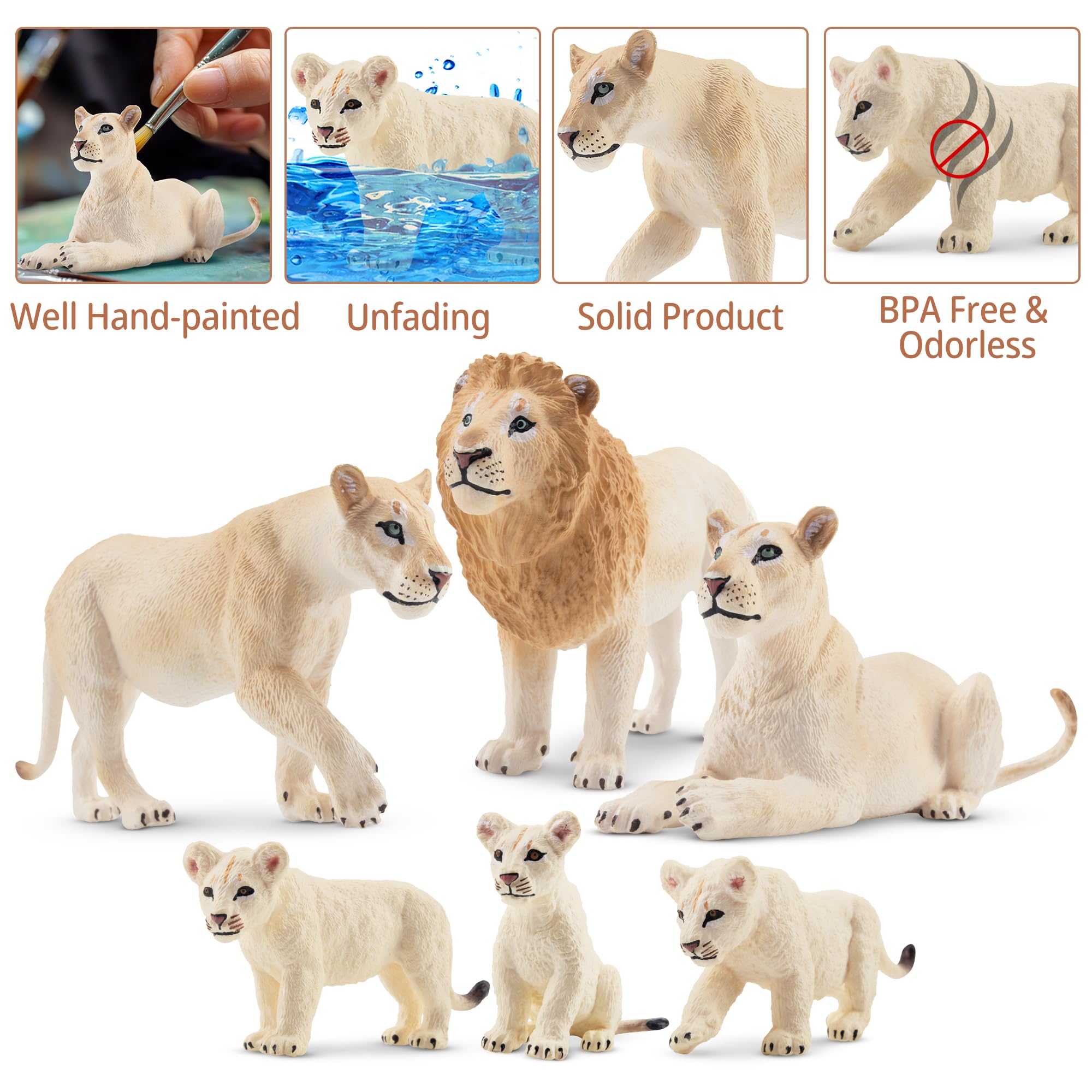 Toymany hand-painted details enhance realism and visual appeal.