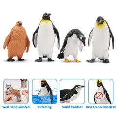 Toymany penguin decorations for desks and shelves, adds Arctic charm