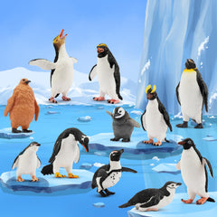 Toymany penguin set supports imaginative play, storytelling, and fine motor practice