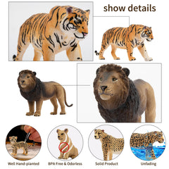 Toymany cheetah figurine realistic details for storytelling