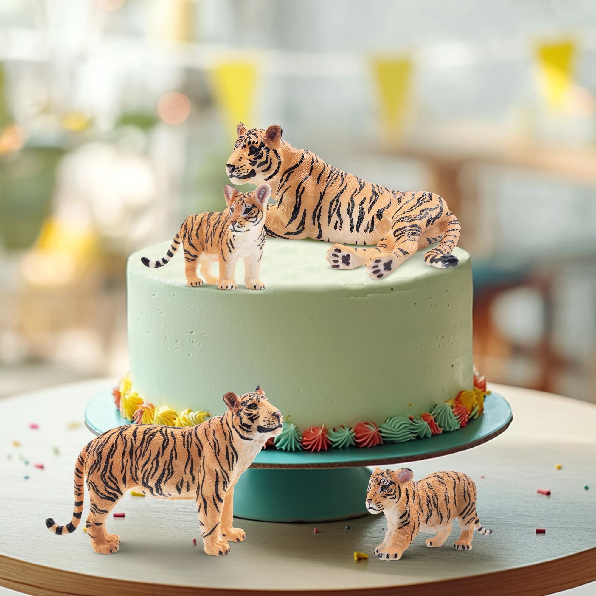 Toymany durable PVC figures stand up well for active play and storytelling.