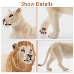 Toymany figures stand up stably for display and classroom activities.