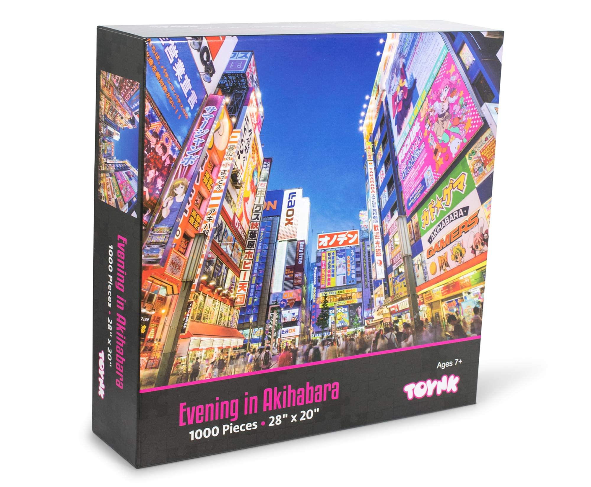 Toynk Akihabara puzzle completed image framed as an eye-catching display.