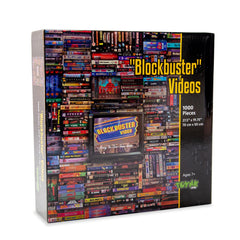 Toynk Blockbuster Era 1000-piece puzzle with nostalgic cinema scenes for family bonding