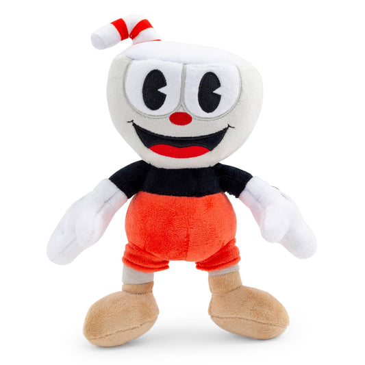 Toynk Cuphead 8-inch plush side profile for desk buddy