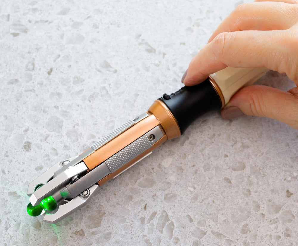 Toynk Doctor Who Eleventh Sonic Screwdriver cosplay accessory for events