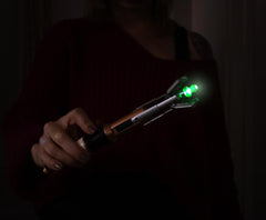 Toynk Doctor Who Eleventh Sonic Screwdriver hollow claws design on display