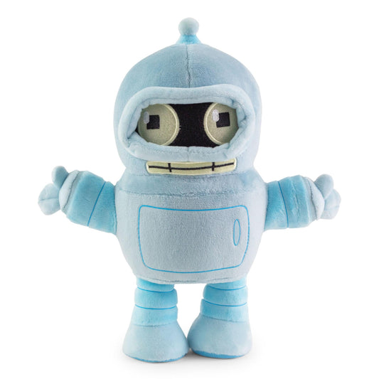 Toynk Futurama Bender 8-Inch Chibi Plush side angle ideal as desk buddy