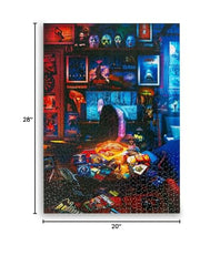 Adult puzzle hobbyists enjoy a brain-teasing, movie-inspired challenge