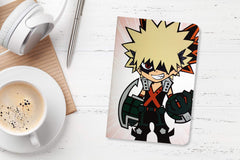 Bakugo notebook from Toynk LookSee for tracking hero progress