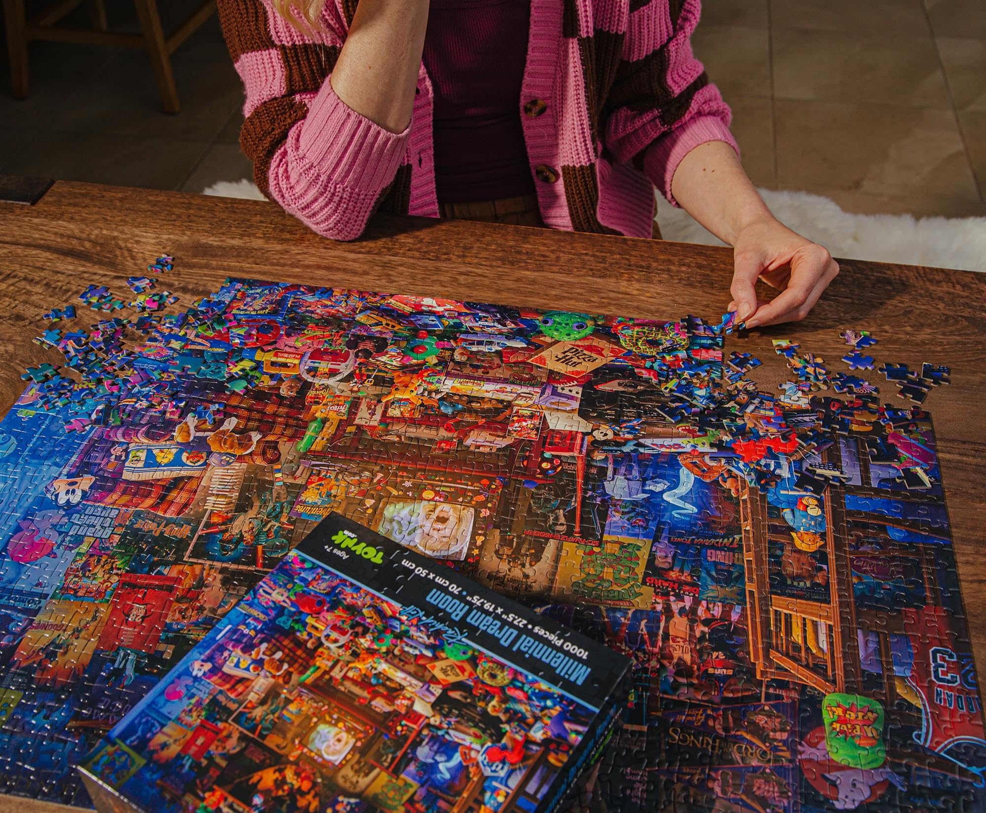 Toynk Millennial Dream Room puzzle group-friendly activity for shared evenings.