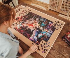 Toynk packaging includes a reference image to guide solving.