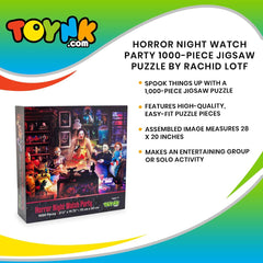 Toynk 28 by 20 inch puzzle size is great for room décor.