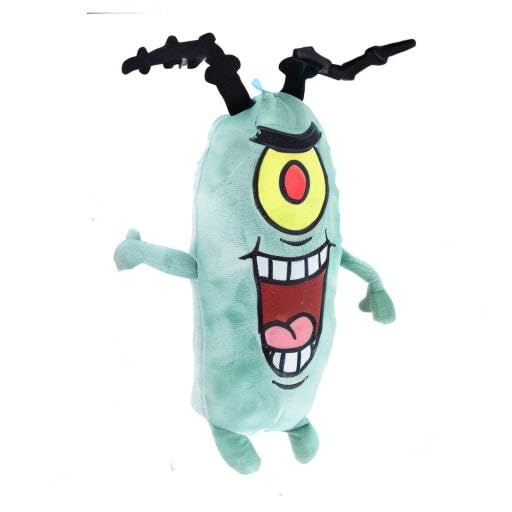 Toynk SpongeBob Plankton plush packaged display, ready for gifting and display