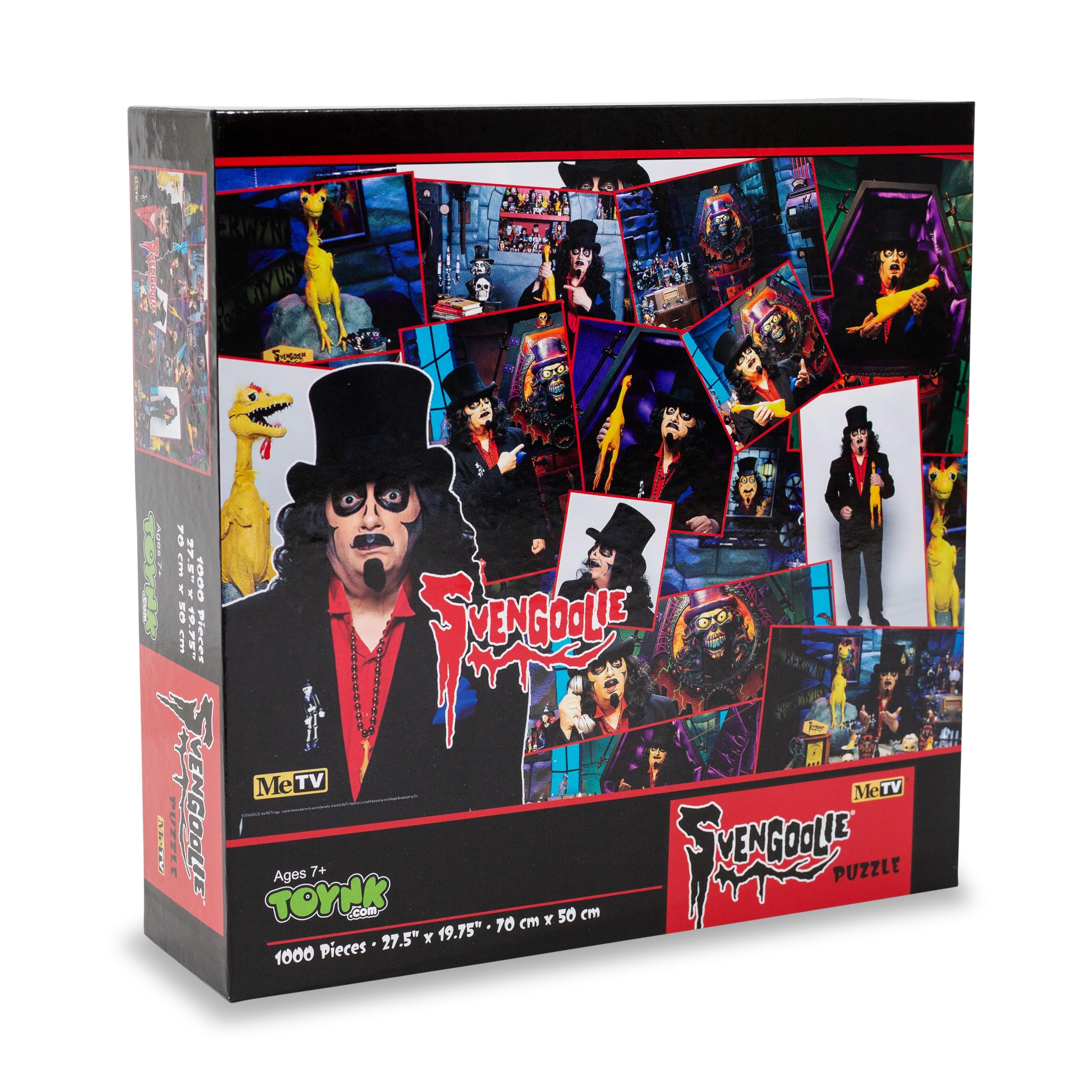 Toynk Svengoolie puzzle assembly—durable design supports hours of focused puzzling.