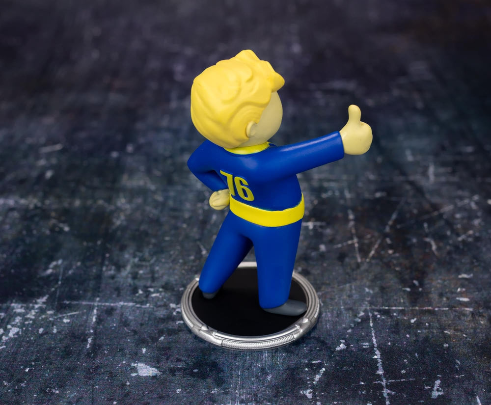 Toynk Vault Boy thumbs-up pose displayed on a desk