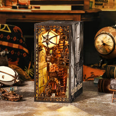 TOYQI Book Nook Kit step by step instructions for smooth building.