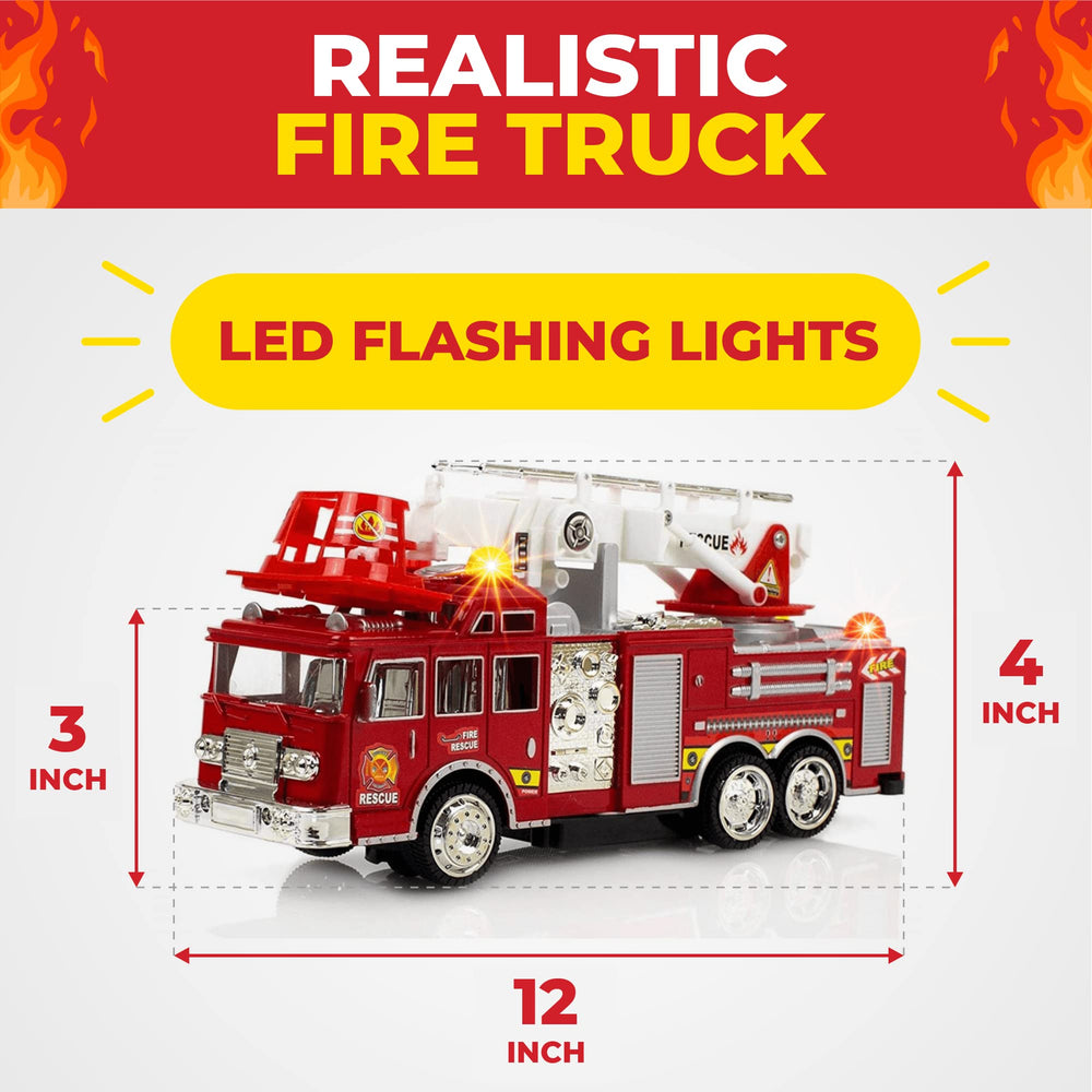 Toysery fire truck gift pack inspires joyful, imaginative adventures.