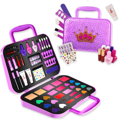 Toysical Kids Makeup Kit front cover with vibrant colors for imaginative play.