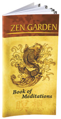 Toysmith Deluxe Zen Garden 64-page booklet offers accessible meditations and prompts.
