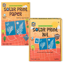 Toysmith Outdoor Discovery sun print kit with frames for kid-friendly nature art.