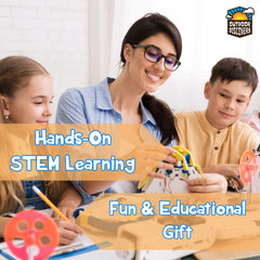 Toysmith STEM learning kit exploring UV light through art.