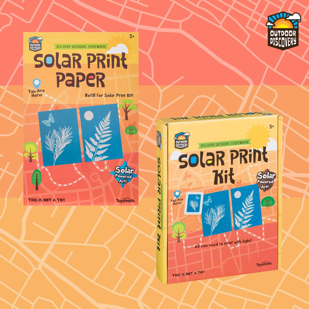 Toysmith sun print frames with stencils for creative sunny art sessions.