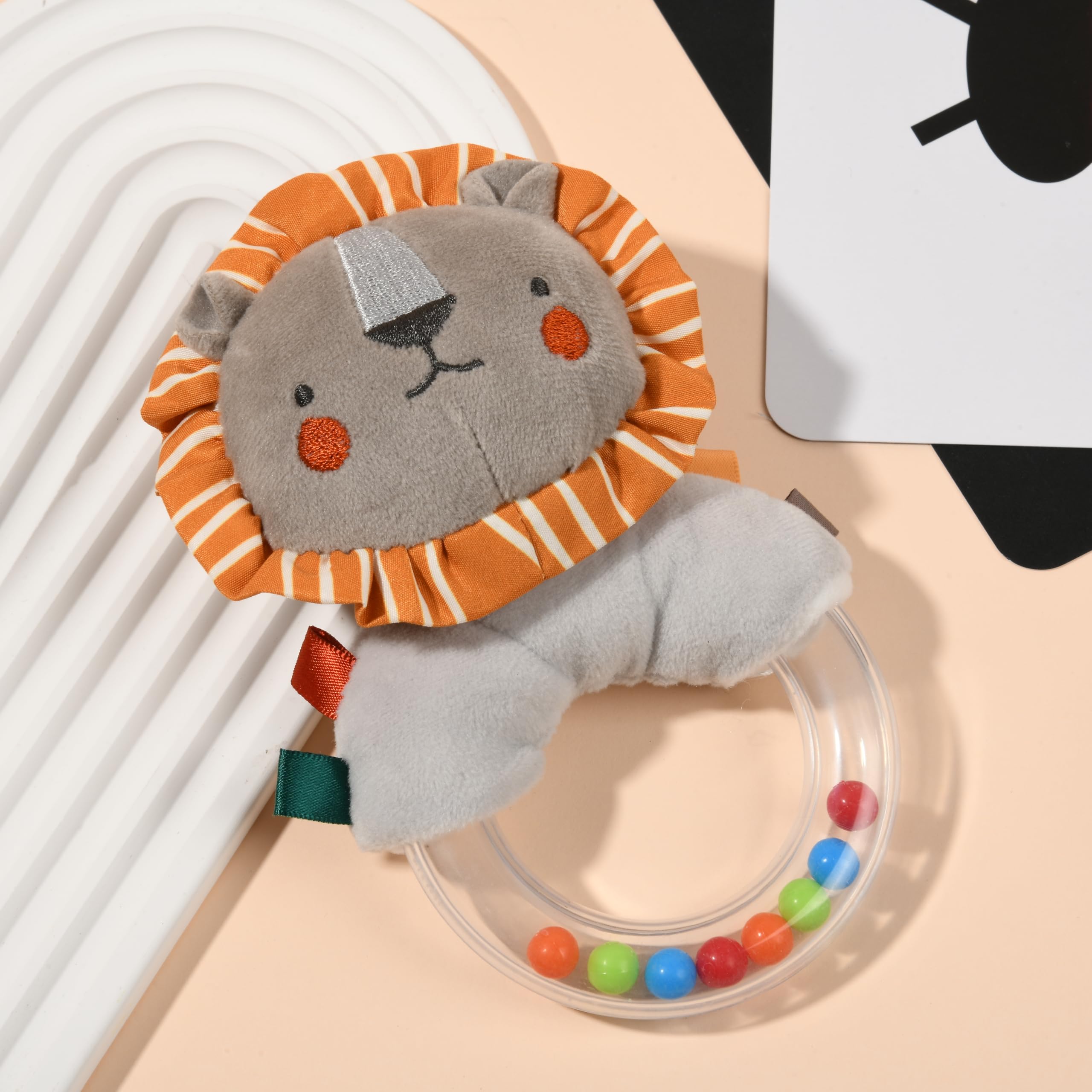 Toyssa textile drum with bright colors fuels visual interest