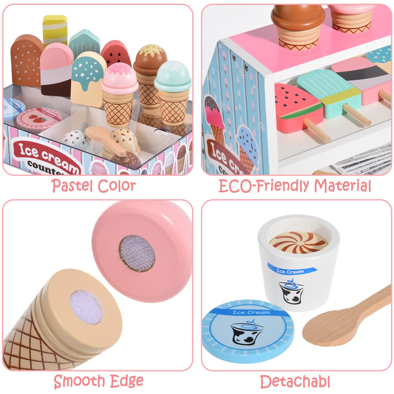 Toyssa notes and coins, playful boosts for early math and role play.