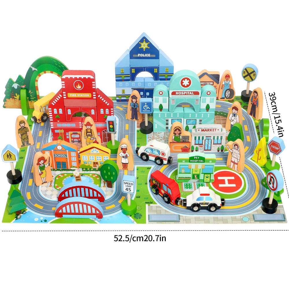 Toyssa school scene model invites everyday learning through pretend classrooms.