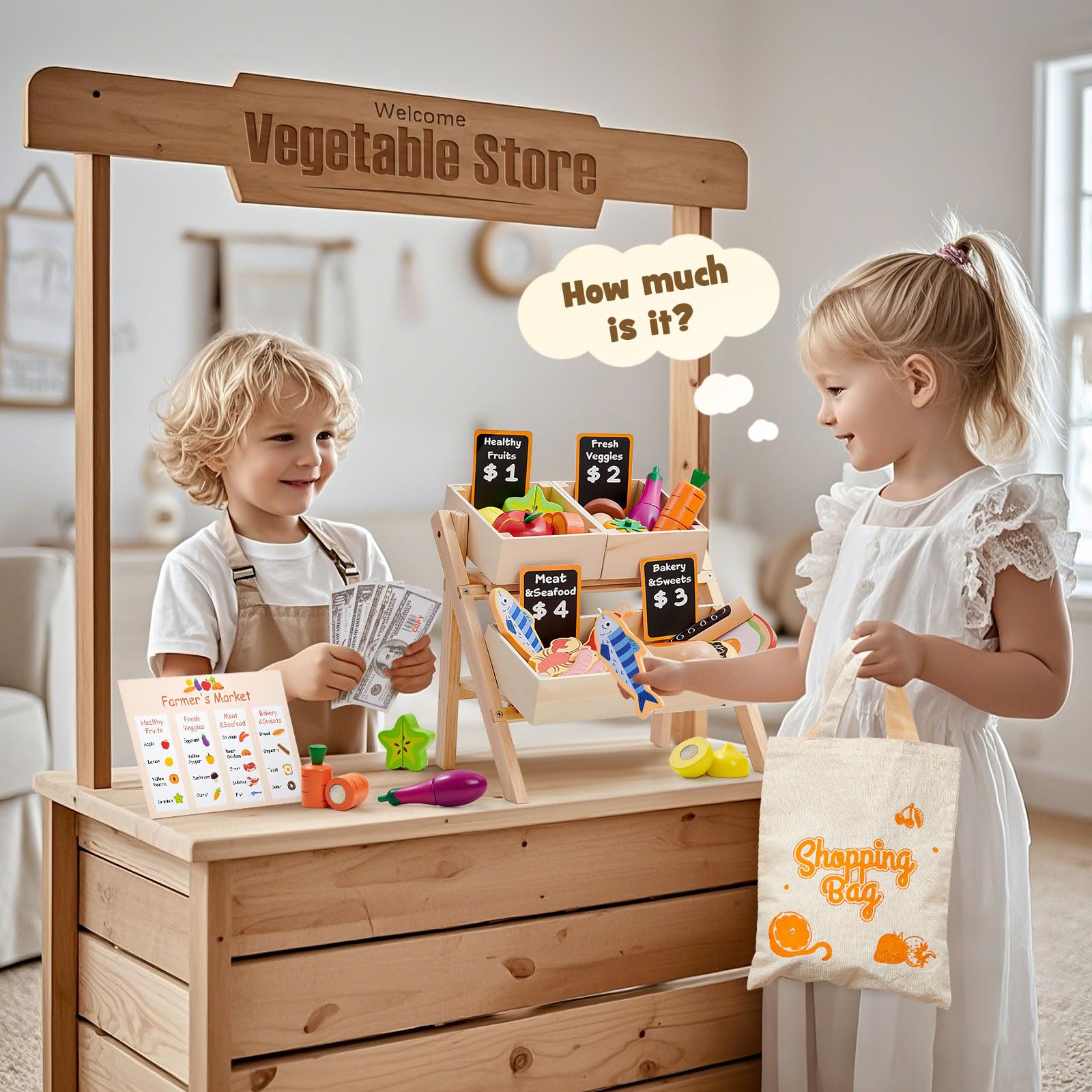 Toyssa lemon pieces provide bright, tactile play for counting and color recognition.
