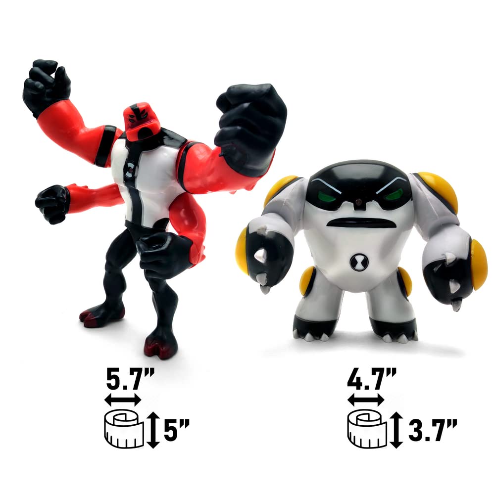 Toysvill Ben 10 Grey Matter figure, compact and collectible