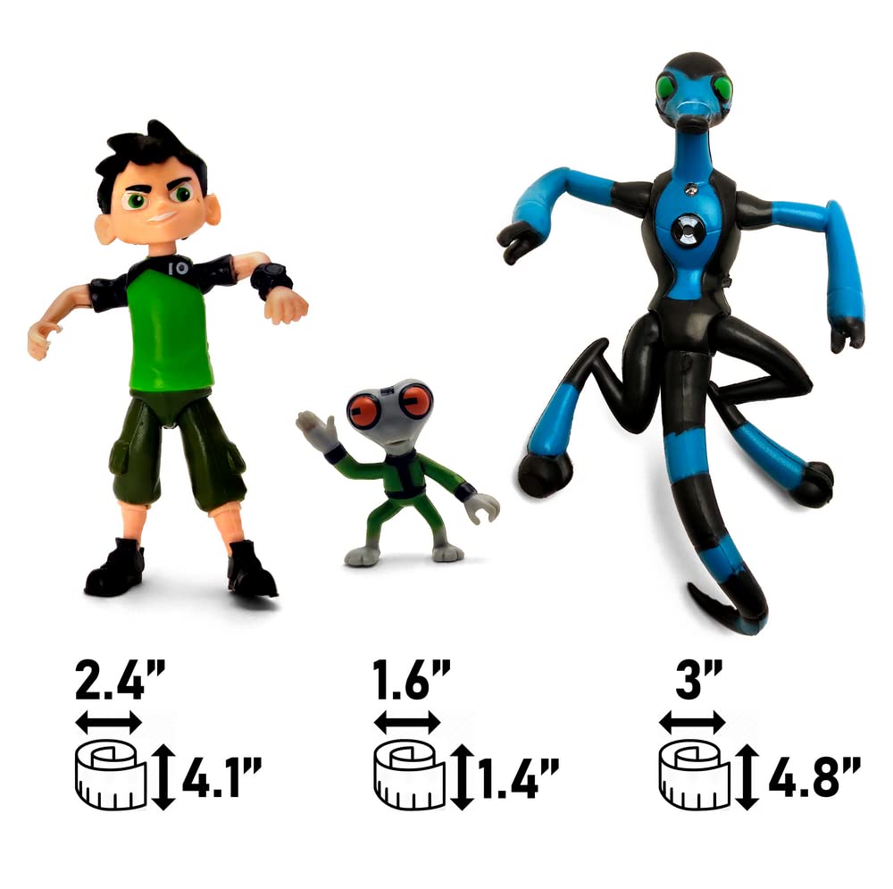 Toysvill Ben 10 Hex figure, iconic color scheme