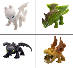 Toysvill dragon mini figures with expressive faces spark storytelling and playtime