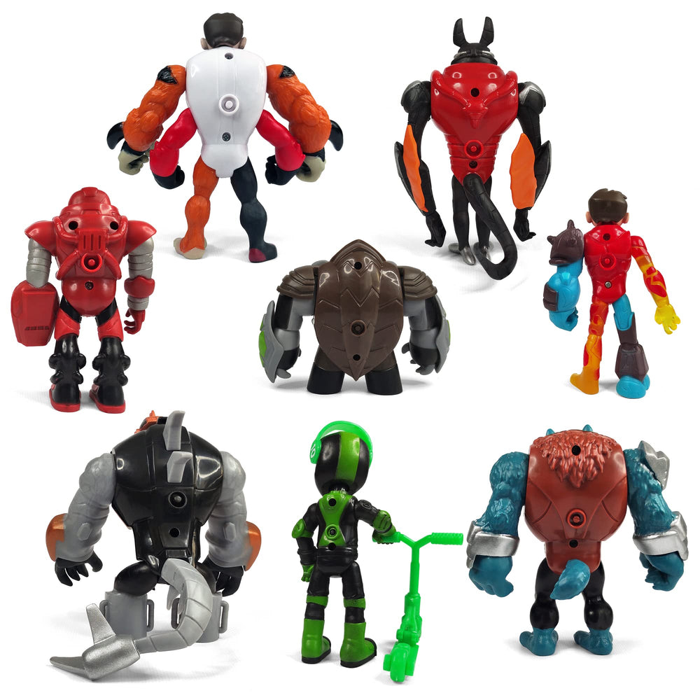 Toysvill Protector of Earth Jetray figure for soaring battle scenes