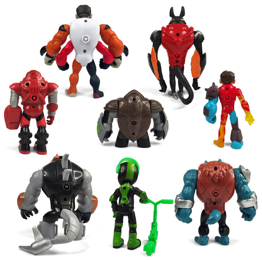 Toysvill Protector of Earth Jetray figure for soaring battle scenes