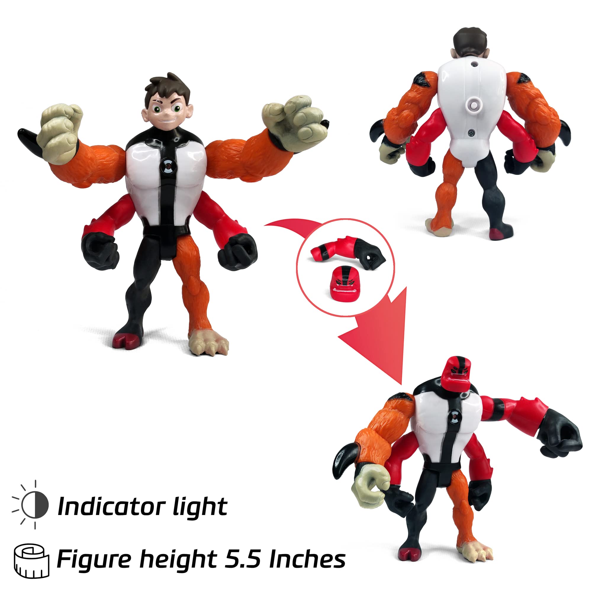 Toysvill Protector of Earth Overflow figure ideal for quick transformations