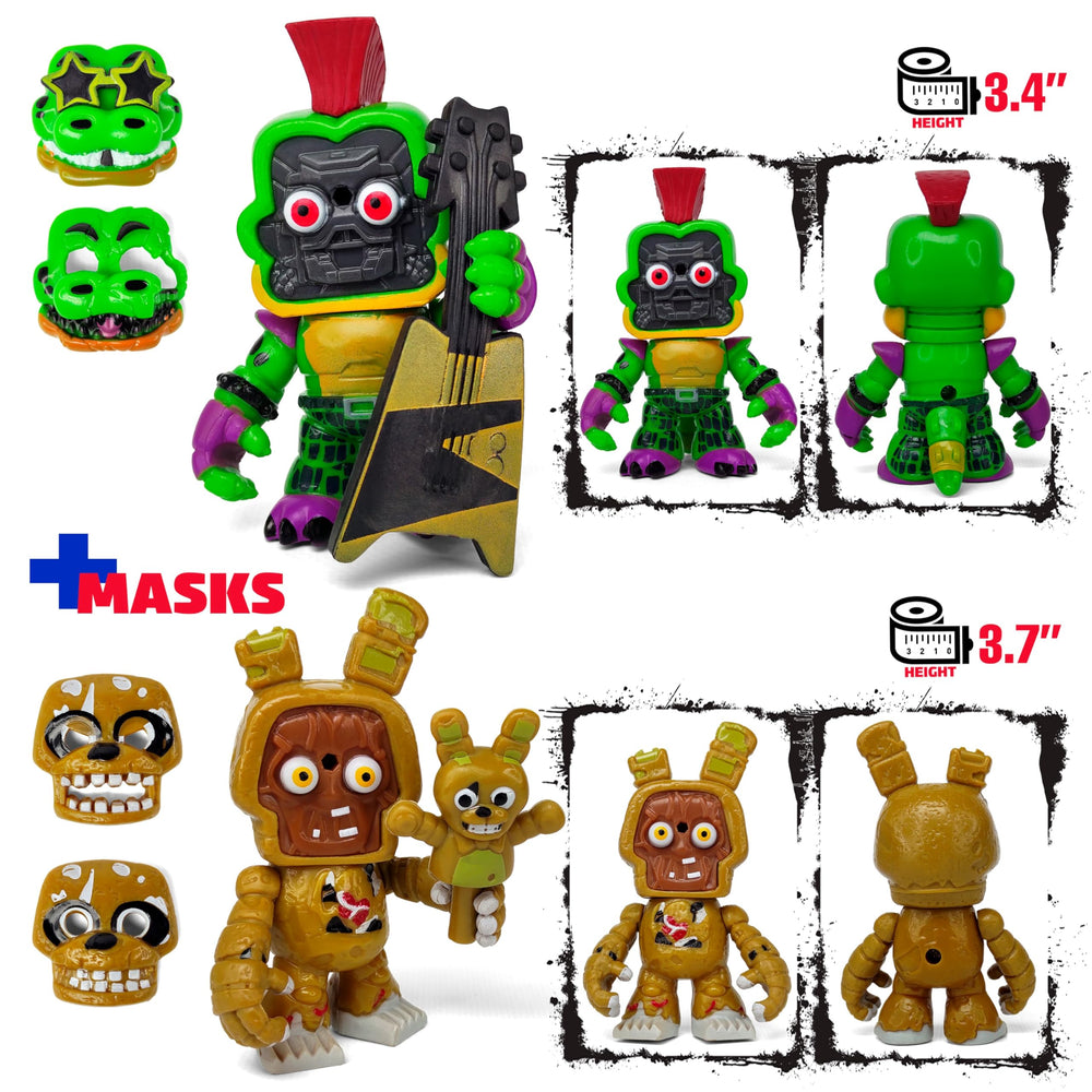 Toysvill Human Security mini figure with compact poseable design